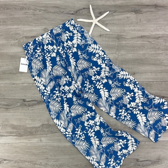 🔆HURLEY🔆SOLANA WIDE LEG BEACH PANTS - Picture 13 of 14